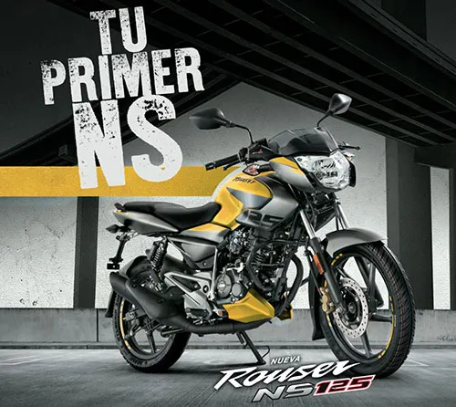 Bajaj presenta la nueva Rouser NS125 a $ 95.990