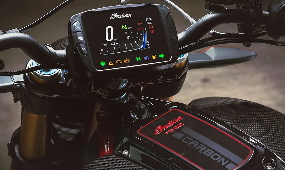 Lanzamiento Indian FTR 1200 Carbon 2020