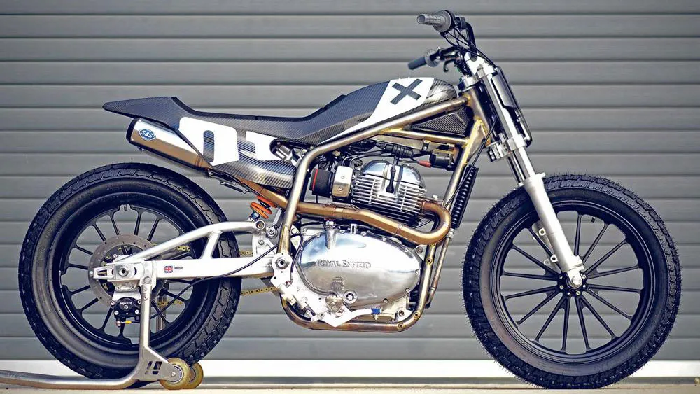 Royal Enfield se mete en el American Flat Track con una Interceptor 650
