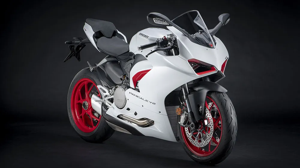 Nuevo color blanco para la Ducati Panigale V2