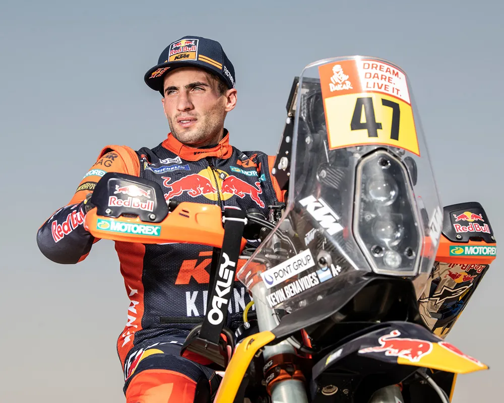 Kevin Benavides se unió al Red Bull KTM Factory Racing Team