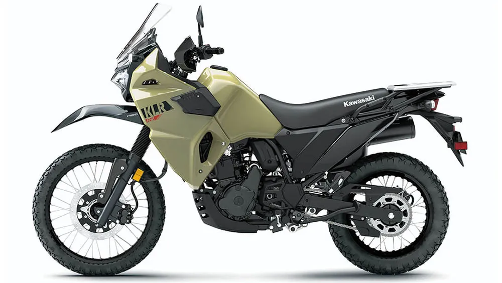 Kawasaki presentó la nueva KLR650 2022