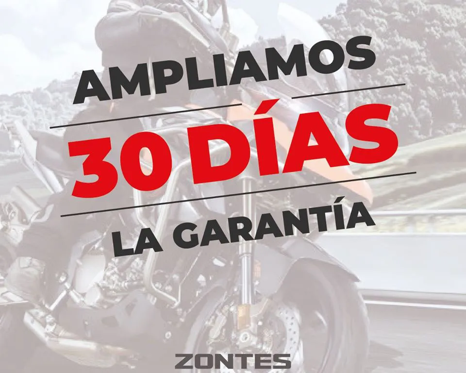 Beta, TVS y Zontes extienden la garantía de sus motos