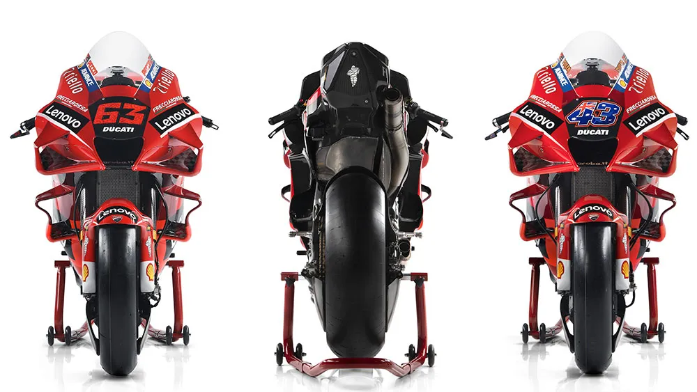 MotoGP: se presentó el Ducati Lenovo Team 2021