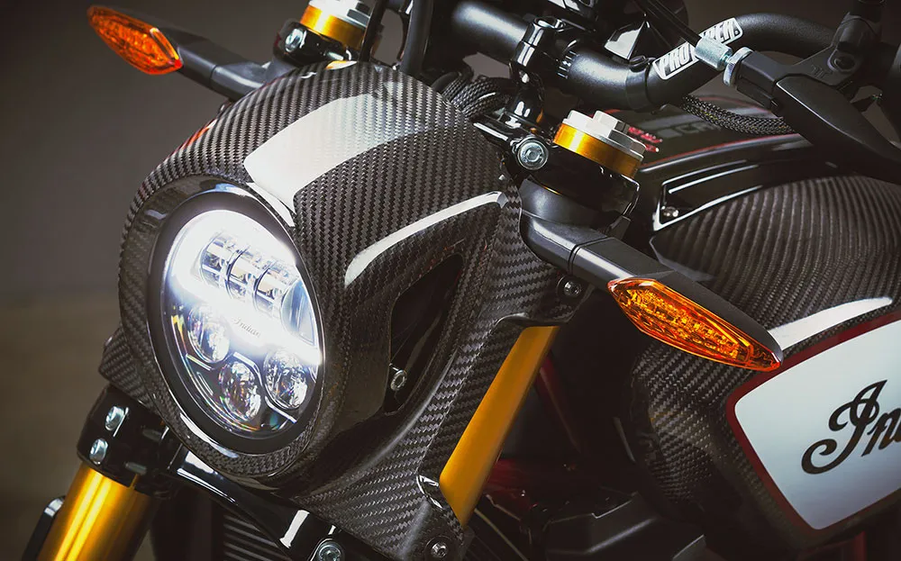 Lanzamiento Indian FTR 1200 Carbon 2020