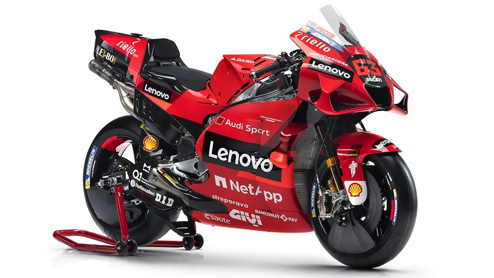 MotoGP: se presentó el Ducati Lenovo Team 2021