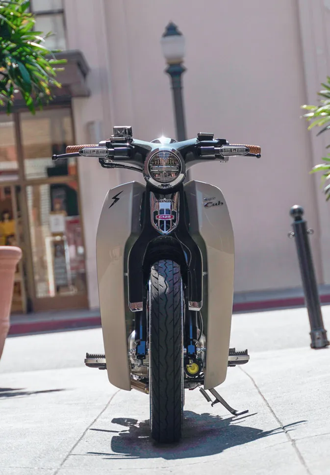 Honda C125 Super Cub customizada