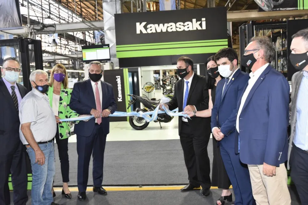 Kawasaki producirá motos en Argentina por primera vez en su historia