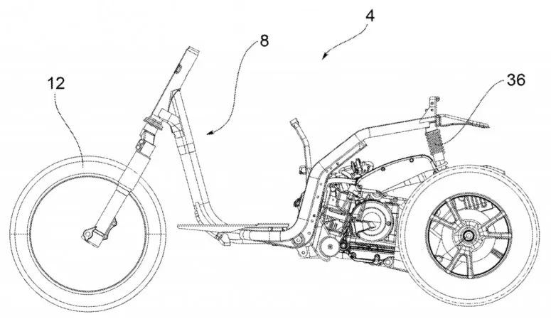 Piaggio reinventa sus scooters de tres ruedas