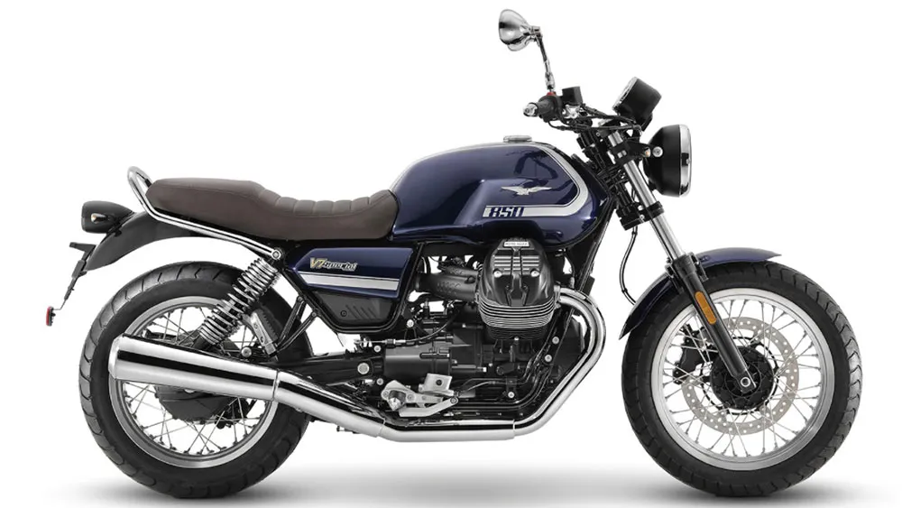 Nueva Moto Guzzi V7 con motor más grande y potente