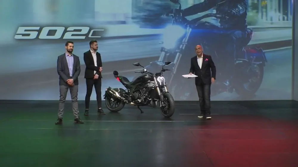 Lanzamiento oficial de la nueva Benelli 502C a $ 825.000