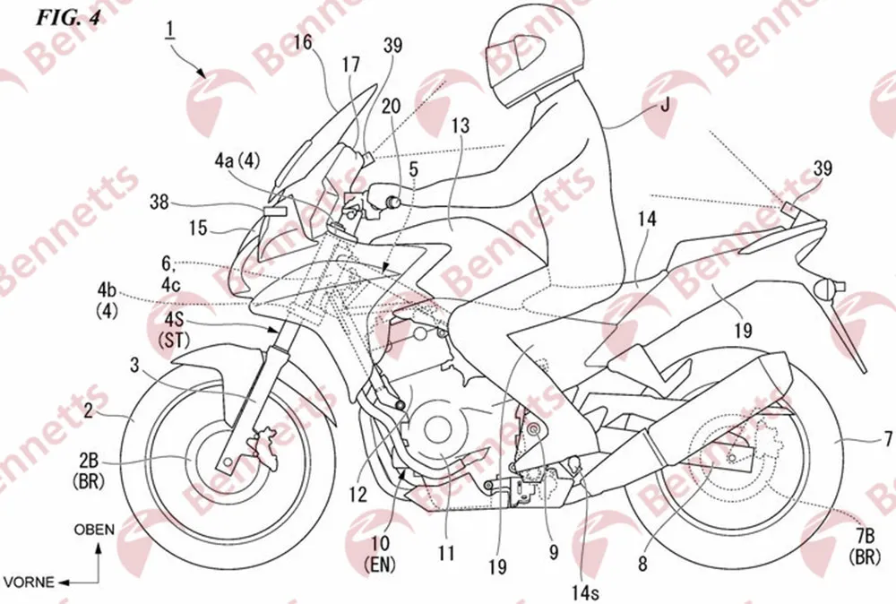 Honda también desarrolló el control de crucero adaptativo y le suma un control de dirección