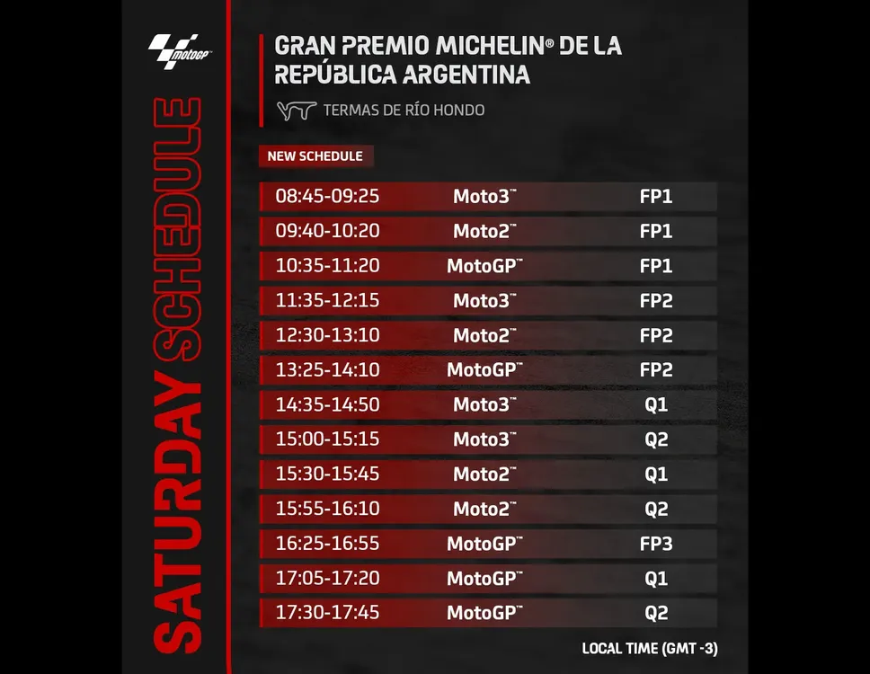 cronograma motogp argentina