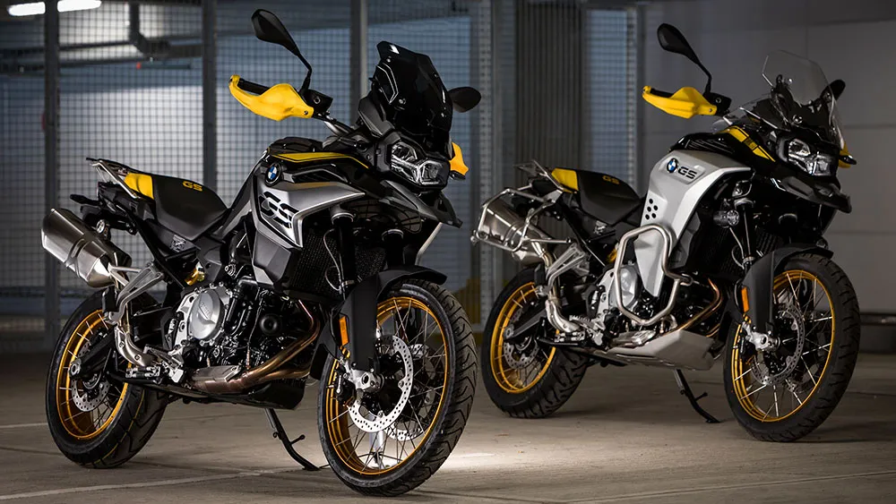 Nuevas BMW F 750 GS, BMW F 850 GS y BMW F 850 GS Adventure para conmemorar los 40 años del modelo GS