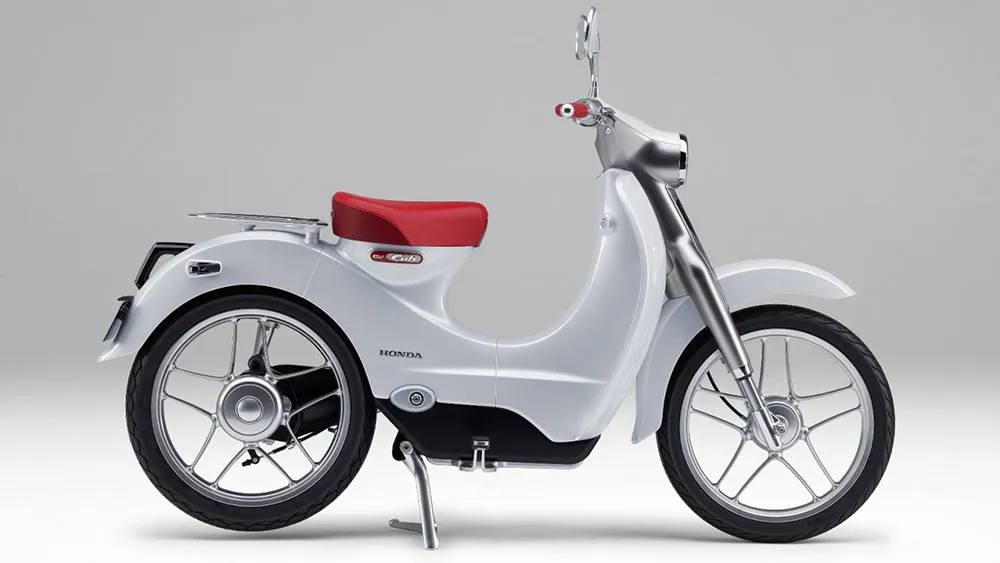 Honda registró el diseño de una Super Cub eléctrica