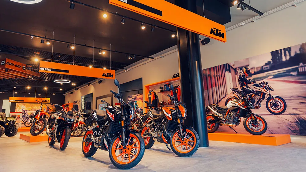 Nuevo concesionario KTM y Can Am en el porteño barrio de Palermo