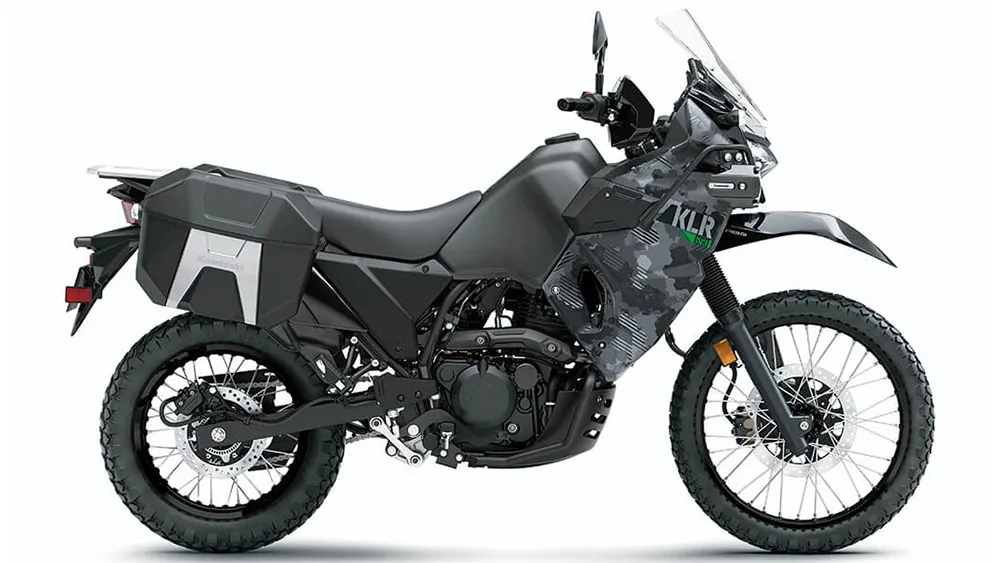 Kawasaki presentó la nueva KLR650 2022