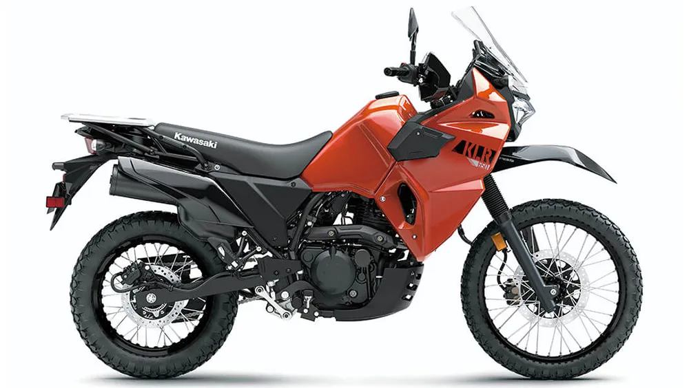 Kawasaki presentó la nueva KLR650 2022