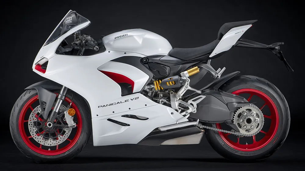 Nuevo color blanco para la Ducati Panigale V2