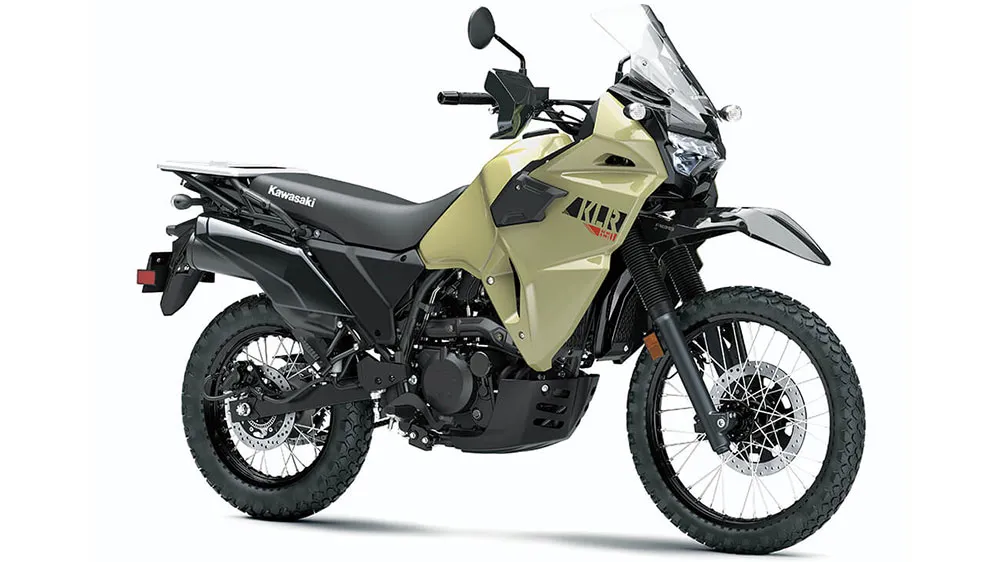 Kawasaki presentó la nueva KLR650 2022