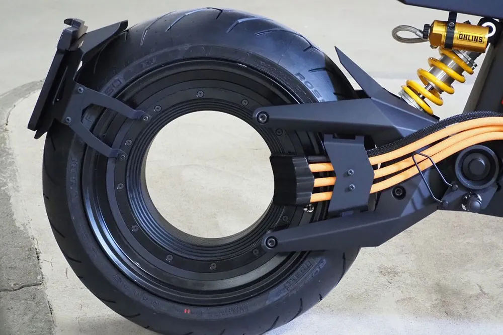 Una moto eléctrica con 1.000 Nm de Torque