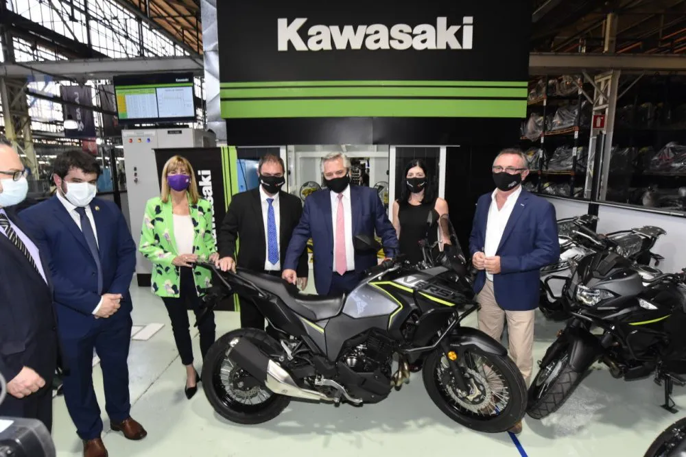 Kawasaki producirá motos en Argentina por primera vez en su historia