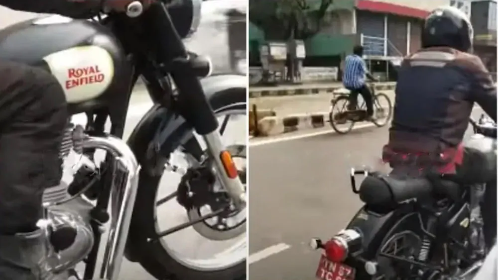 Se filtraron imágenes de la nueva Royal Enfield Classic 350