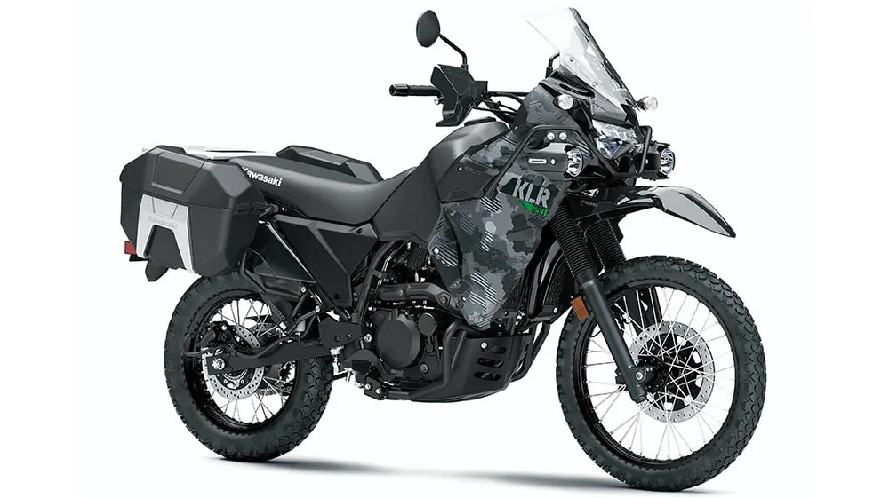 Kawasaki presentó la nueva KLR650 2022