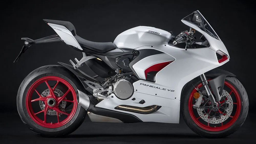 Nuevo color blanco para la Ducati Panigale V2