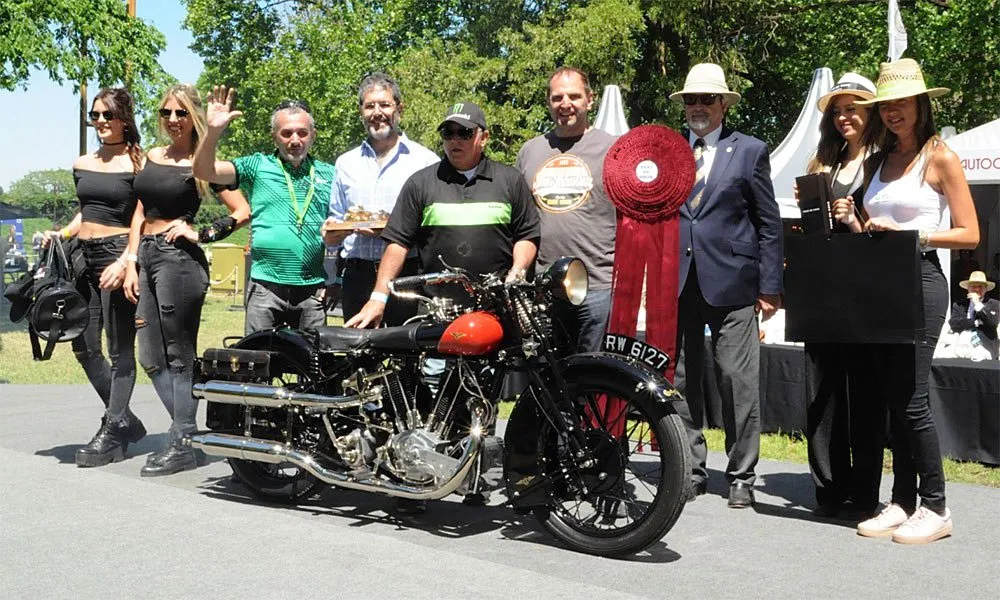 ganador moto clasica
